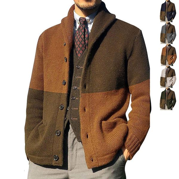 men's sweaters sweater cardigan color matching button long sleeve knitted coat europe america sweater cardigan male men clothing coats, White;black
men's sweaters sweater cardigan color matching button long sleeve knitted coat europe america sweater cardigan male men clothing coats, White;black