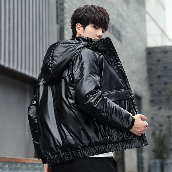 men's down parkas men's winter white duck down jackets casual parkas outerwear autumn thick warm shiny hooded puffer coats waterpr, Black
men's down parkas men's winter white duck down jackets casual parkas outerwear autumn thick warm shiny hooded puffer coats waterpr, Black