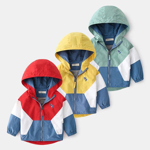 jackets 2021 spring children jackets for boys hooded patchwork kids boy outerwear windbreaker autumn casual children coats clothing 2-6y t22, Blue;gray
jackets 2021 spring children jackets for boys hooded patchwork kids boy outerwear windbreaker autumn casual children coats clothing 2-6y t22, Blue;gray