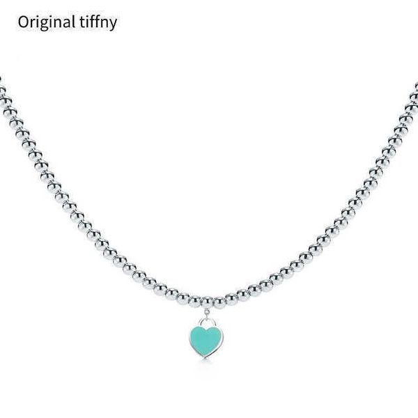 original tiffny luxury necklace 925 silver heart pendant necklaces female jewelry exquisite craftsmanship classic blue
original tiffny luxury necklace 925 silver heart pendant necklaces female jewelry exquisite craftsmanship classic blue