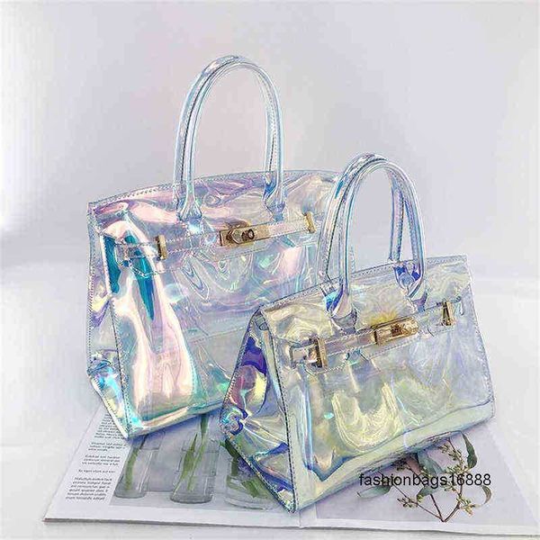 luxury bags holographic new printing transparent large-capacity sports handbag quality pvc short-distance laser handbag 2022
luxury bags holographic new printing transparent large-capacity sports handbag quality pvc short-distance laser handbag 2022