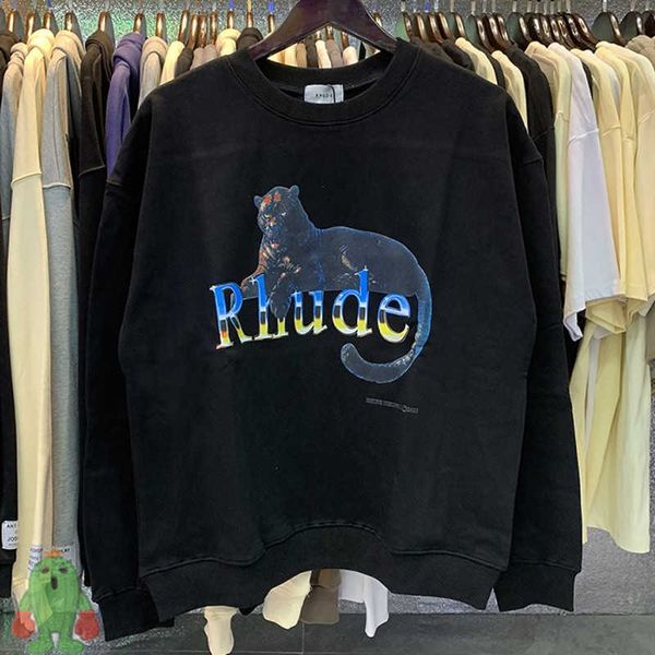 fleece black panther leopard print rhude sweatshirts animal roud neck oversize design 100% cotton pullovers pnxf
fleece black panther leopard print rhude sweatshirts animal roud neck oversize design 100% cotton pullovers pnxf