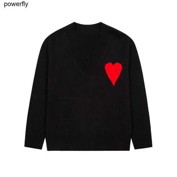 men's sweaters designer classic embroidery amis love men's women's fashion streetwear sweater, White;black
men's sweaters designer classic embroidery amis love men's women's fashion streetwear sweater, White;black