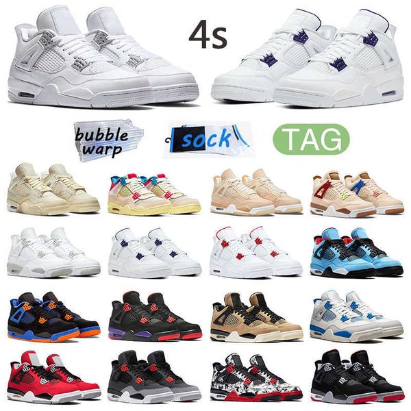 4 4s basketball shoes jumpman4s pure money metallic purple university blue white oreo bred mens sneakers, Black
4 4s basketball shoes jumpman4s pure money metallic purple university blue white oreo bred mens sneakers, Black