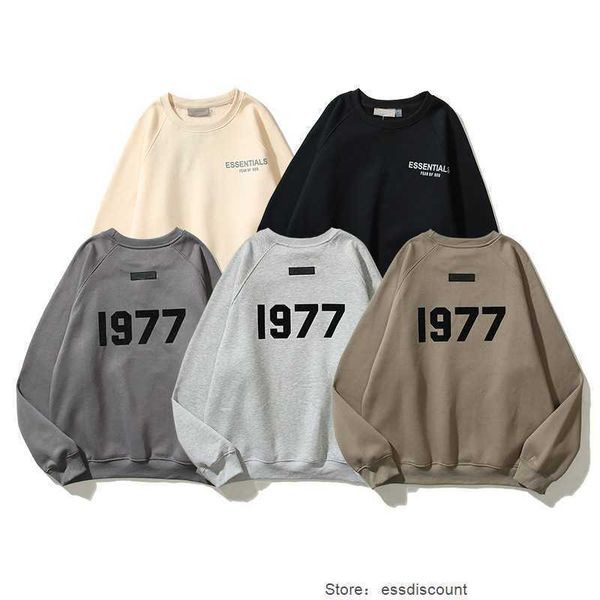 ess hoodies season 8 mens hoodie double thread essential hoodies 1977 reflective sweatshirt womens flocking round neck sweater, Black;brown
ess hoodies season 8 mens hoodie double thread essential hoodies 1977 reflective sweatshirt womens flocking round neck sweater, Black;brown