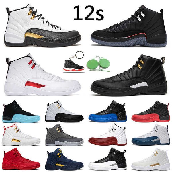 12s the master basketball shoes jumpman 12 twist utility grind reverse flu game university gold mens trainer, Black
12s the master basketball shoes jumpman 12 twist utility grind reverse flu game university gold mens trainer, Black