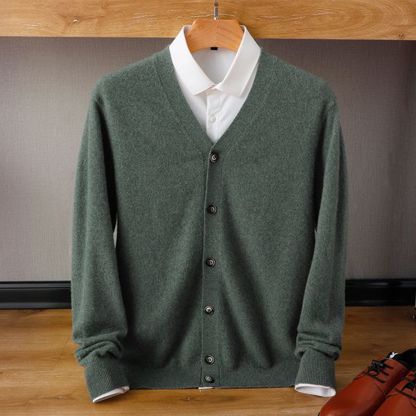 men's sweaters 100 wool cardigan men's casual knit jacket vneck loose large size wild warm shirt spring autumn youth cashmere swea, White;black
men's sweaters 100 wool cardigan men's casual knit jacket vneck loose large size wild warm shirt spring autumn youth cashmere swea, White;black