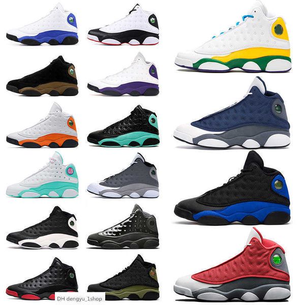 with box 13 13s jumpman athletic men women basketball shoes red flint starfish court purple lakers island green hyper royal mens designer sh, Black
with box 13 13s jumpman athletic men women basketball shoes red flint starfish court purple lakers island green hyper royal mens designer sh, Black