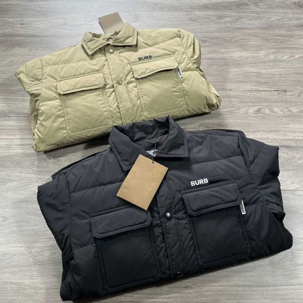 bbr down jacket designer windproof jacket warm coat classic burbe lapel casual shirt fashionable mens and womens baseball shirts sweatshirt, Black
bbr down jacket designer windproof jacket warm coat classic burbe lapel casual shirt fashionable mens and womens baseball shirts sweatshirt, Black