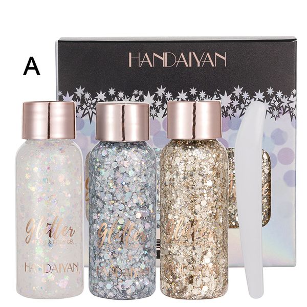 3pcs body glitter set eye sequins gel eyeshadow powder bright for dance party festival makeup
3pcs body glitter set eye sequins gel eyeshadow powder bright for dance party festival makeup