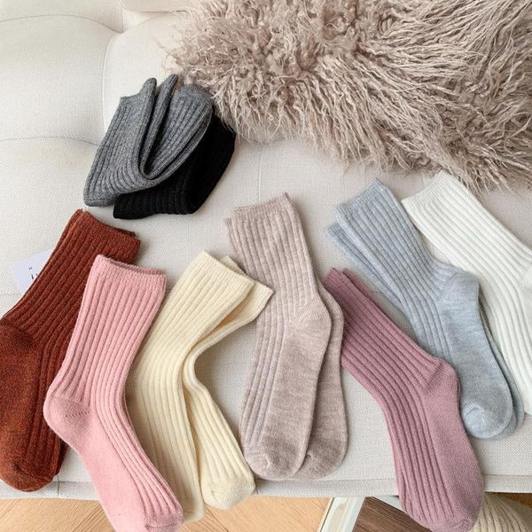 new autumn winter wool decorative cashmere socks thick bag tube socks solid color warm vertical stripe double needle
new autumn winter wool decorative cashmere socks thick bag tube socks solid color warm vertical stripe double needle