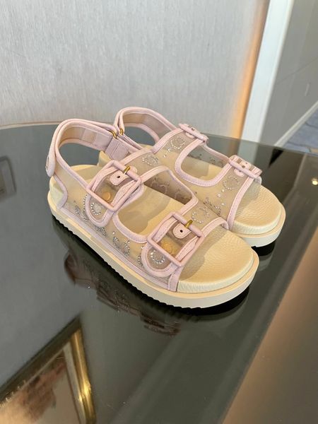 2023 women's sandals with crystals rose beige mesh have a chunky sole hook and loop straps closure back and strap closure at the front, Black
2023 women's sandals with crystals rose beige mesh have a chunky sole hook and loop straps closure back and strap closure at the front, Black