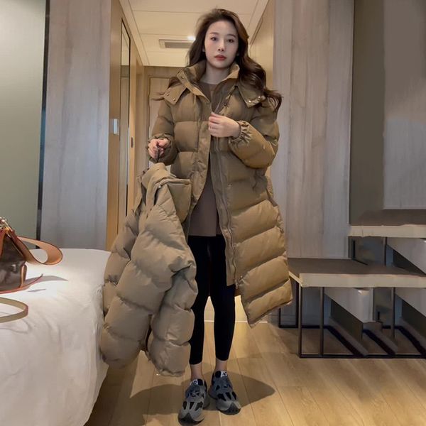 women's down winter white duck down jacket women slim thick coat female hooded puffer long sleeve ladies outwears, Black
women's down winter white duck down jacket women slim thick coat female hooded puffer long sleeve ladies outwears, Black