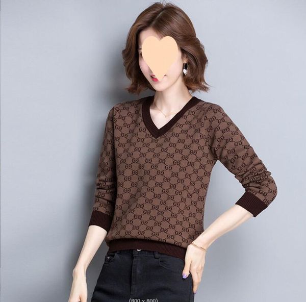 women sweater autumn and winter v-neck short sweater women's 2022 designer brand versatile spring knitwear, White;black
women sweater autumn and winter v-neck short sweater women's 2022 designer brand versatile spring knitwear, White;black