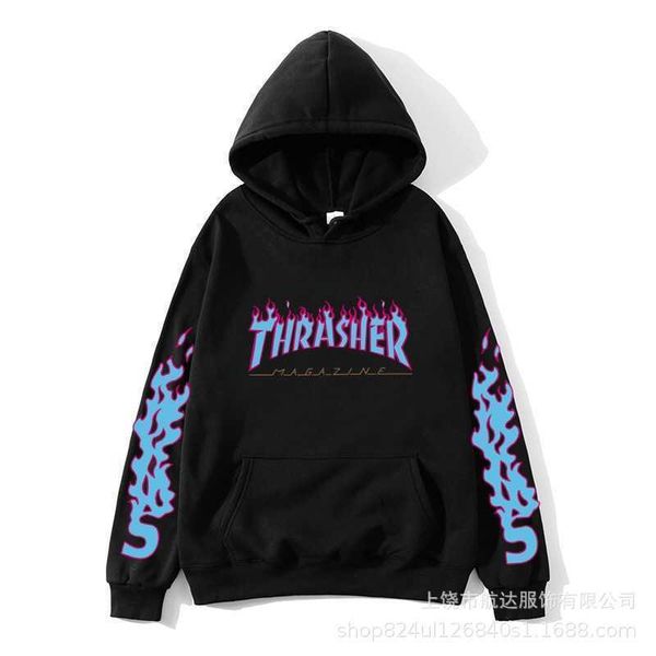 hoodie for men plam fashion angle cotton designer able 2022 straight hair flame hooded sweater oversize brand causual 0dam, Black
hoodie for men plam fashion angle cotton designer able 2022 straight hair flame hooded sweater oversize brand causual 0dam, Black