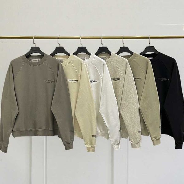 essentials hoodies hooded for mens fog double thread chest small letter round neck sweater men and women loose high street fashion, Black
essentials hoodies hooded for mens fog double thread chest small letter round neck sweater men and women loose high street fashion, Black