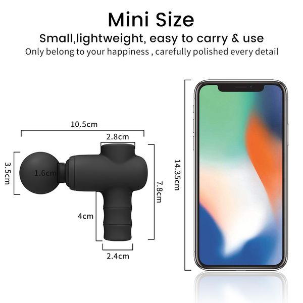 costumes portable massage gun professional portable pistol massager for body neck back high frequency deep tissue muscle re, Black
costumes portable massage gun professional portable pistol massager for body neck back high frequency deep tissue muscle re, Black