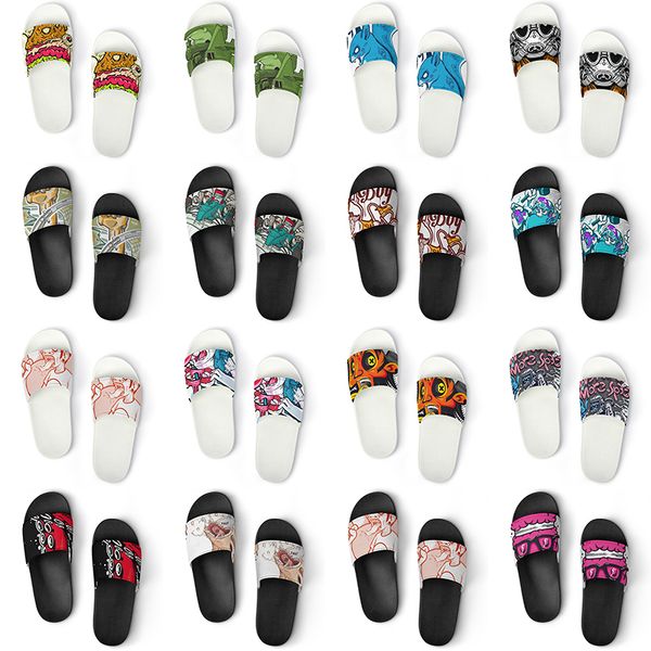 men women custom slippers shoes artoon animal design diy word black white blue red mens trainer 028 
men women custom slippers shoes artoon animal design diy word black white blue red mens trainer 028