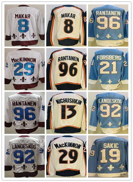men's 2023 reverse retro 8 cale makar hockey jersey 29 nathan mackinnon 92 gabriel landeskog 96 mikko rantanen valeri nichushkin #19 jo, Black;red
men's 2023 reverse retro 8 cale makar hockey jersey 29 nathan mackinnon 92 gabriel landeskog 96 mikko rantanen valeri nichushkin #19 jo, Black;red
