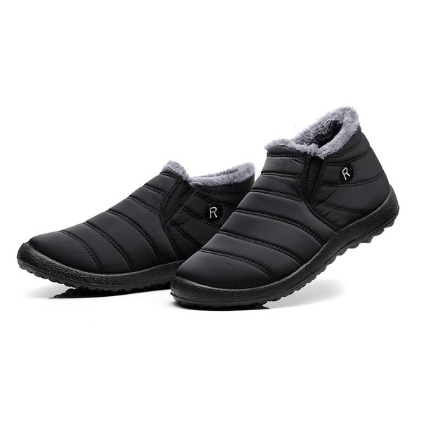 boots men snow ankle winter couples solid color plush inside anti skid bottom warm waterproof ski shoes 221117, Black
boots men snow ankle winter couples solid color plush inside anti skid bottom warm waterproof ski shoes 221117, Black