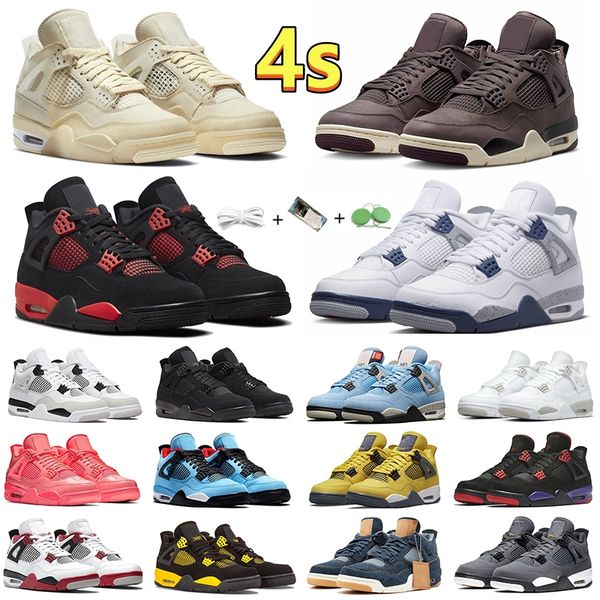 jumpman 4 4s men women basketball shoes military black cat red thunder white oreo unc blue sail violet ore bred grey infrared mens trainers
jumpman 4 4s men women basketball shoes military black cat red thunder white oreo unc blue sail violet ore bred grey infrared mens trainers
