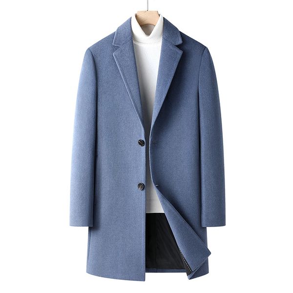 designer men's wool overcoat long trench coat in new fashion trend for autumn/winter 2022 m-3xl, Black
designer men's wool overcoat long trench coat in new fashion trend for autumn/winter 2022 m-3xl, Black