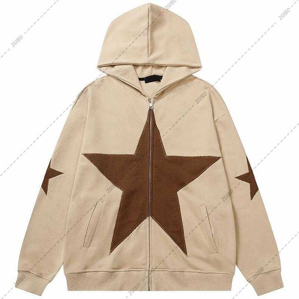 men's hoodies sweatshirts hip hop joggers sweatshirt korean women punk sport coat pullover star patch gothic long sleeve zip cotton hoo, Black
men's hoodies sweatshirts hip hop joggers sweatshirt korean women punk sport coat pullover star patch gothic long sleeve zip cotton hoo, Black