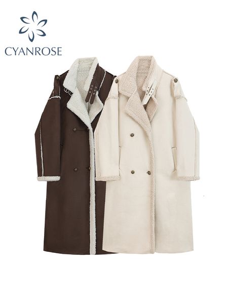 women's down parkas woolen coat turn-down collar jacket winter fashion long s warm wool beige overcoat female harajuku 221117, Black
women's down parkas woolen coat turn-down collar jacket winter fashion long s warm wool beige overcoat female harajuku 221117, Black