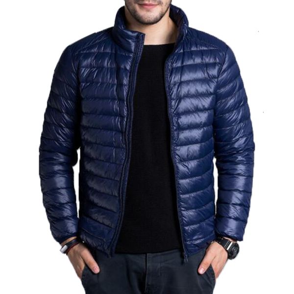 men's down parkas jacket men casual spring autumn winter stand collar fashion warm coat mens ultra light thin white duck jackets 4xl 22, Black
men's down parkas jacket men casual spring autumn winter stand collar fashion warm coat mens ultra light thin white duck jackets 4xl 22, Black