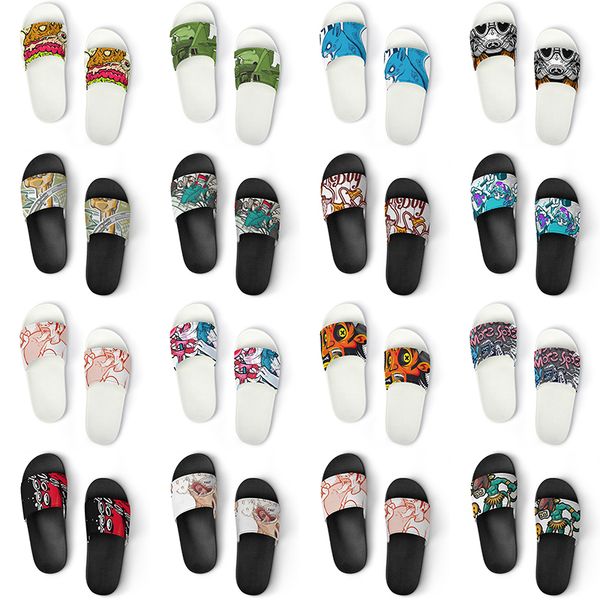 men women custom slippers shoes artoon animal design diy word black white blue red mens trainer 019
men women custom slippers shoes artoon animal design diy word black white blue red mens trainer 019