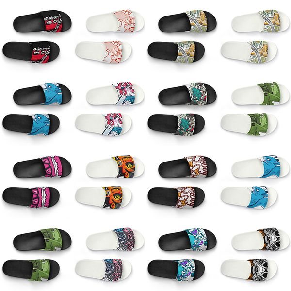 men women custom slippers shoes artoon animal design diy word black white blue red mens trainer 247
men women custom slippers shoes artoon animal design diy word black white blue red mens trainer 247