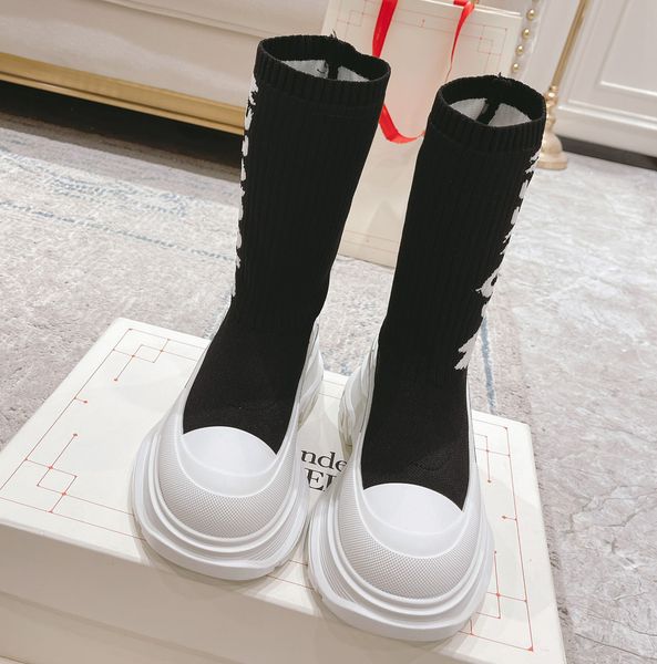 fleece lined sock boot designer mc boots knit stocking booties women men sports trainers casual graffiti letters tread slick alexander platf, Black
fleece lined sock boot designer mc boots knit stocking booties women men sports trainers casual graffiti letters tread slick alexander platf, Black
