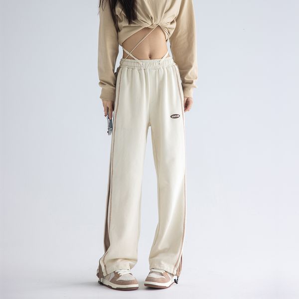 women's pants capris white sweatpants for women high waisted loose wide leg ins slacks straight leg pants 221117, Black;white
women's pants capris white sweatpants for women high waisted loose wide leg ins slacks straight leg pants 221117, Black;white