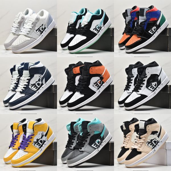 ed x jumpman1 mid basketball shoes graffiti letters women men casual sneakers jordem jordons 1s trainers brown black white runner rnnr athle
ed x jumpman1 mid basketball shoes graffiti letters women men casual sneakers jordem jordons 1s trainers brown black white runner rnnr athle
