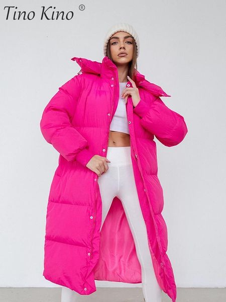 women's down parkas hooded long down jacket woman zipper button loose fashion women's winter jackets pocket cotton padded parka la, Black
women's down parkas hooded long down jacket woman zipper button loose fashion women's winter jackets pocket cotton padded parka la, Black
