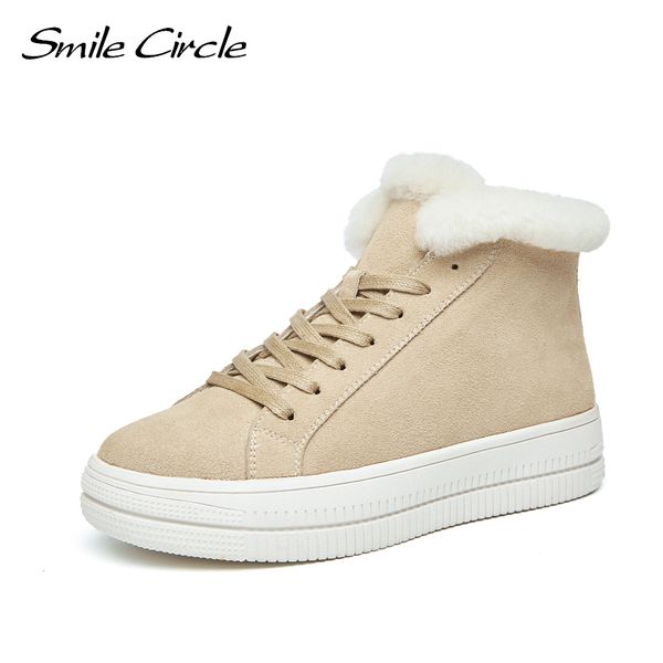 boots smile circle ankle women platform sneakers cow suede leather winter natural-fur warm snow high-shoes 221117, Black
boots smile circle ankle women platform sneakers cow suede leather winter natural-fur warm snow high-shoes 221117, Black