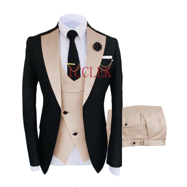 mens suits blazers men slim fit one button groom tuxedos tailor made blazer 3 pieces suit costume hommejacketvestpantstie 221117, White;black
mens suits blazers men slim fit one button groom tuxedos tailor made blazer 3 pieces suit costume hommejacketvestpantstie 221117, White;black