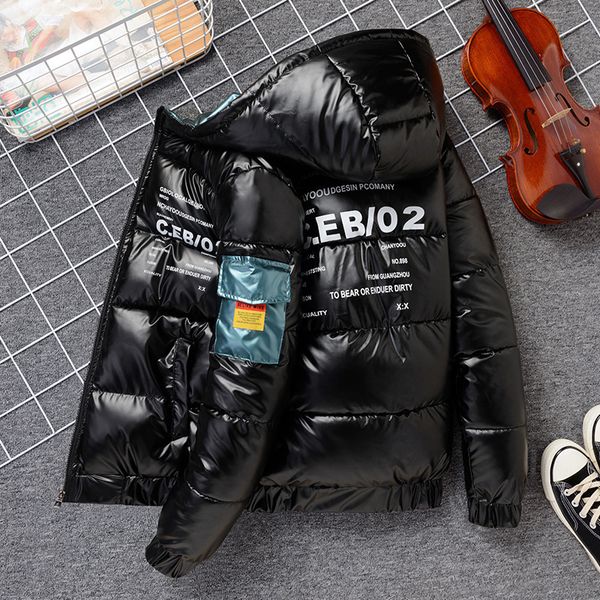 mens down parkas waterproof winter parka warm coat thicken zipper casual shiny jackets 221117, Black
mens down parkas waterproof winter parka warm coat thicken zipper casual shiny jackets 221117, Black