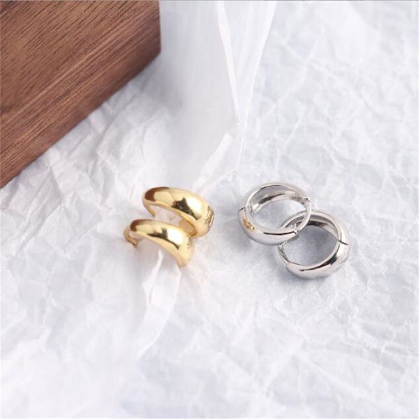 korean style simple fat ear ring european and american round ear button earrings, Golden;silver
korean style simple fat ear ring european and american round ear button earrings, Golden;silver