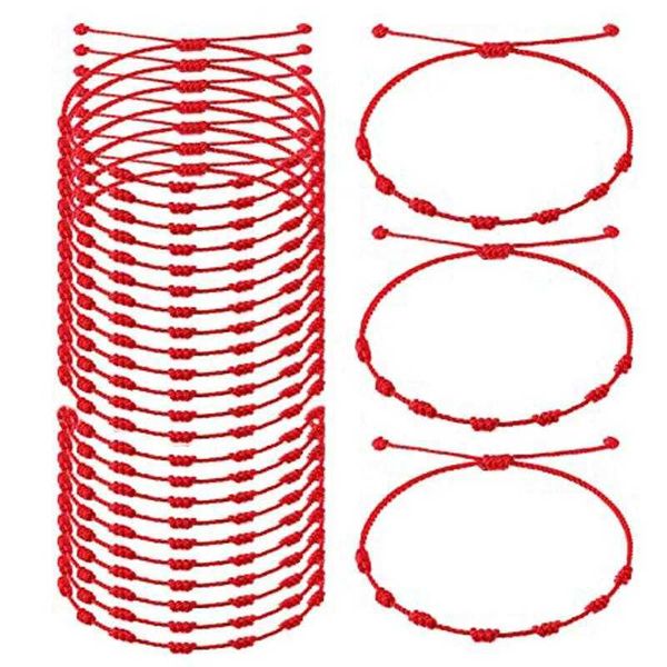 charm bracelets 24pcs 7 knots red string bracelet for women men lucky amulet and friendship handmade braid rope wristband jewelry gift, Golden;silver
charm bracelets 24pcs 7 knots red string bracelet for women men lucky amulet and friendship handmade braid rope wristband jewelry gift, Golden;silver