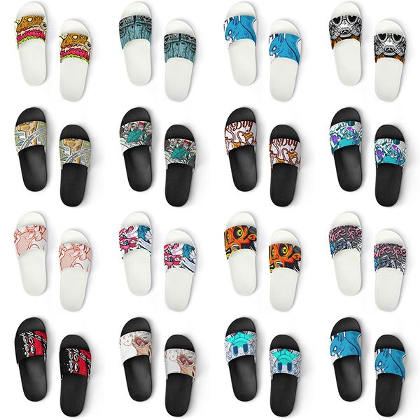 men women custom slippers shoes artoon animal design diy word black white blue red mens trainer 053
men women custom slippers shoes artoon animal design diy word black white blue red mens trainer 053
