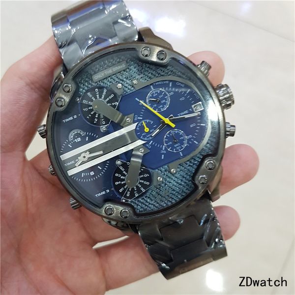 men's sports quartz watch dz7331 waterproof all hands can operate large steel dial 57mm folding buckle iced out watch three eyes six ne, Slivery;brown
men's sports quartz watch dz7331 waterproof all hands can operate large steel dial 57mm folding buckle iced out watch three eyes six ne, Slivery;brown