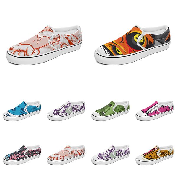 men women custom slip on canvas shoes anime cartoon animal design diy word black white blue red outdoor mens trainer 193
men women custom slip on canvas shoes anime cartoon animal design diy word black white blue red outdoor mens trainer 193