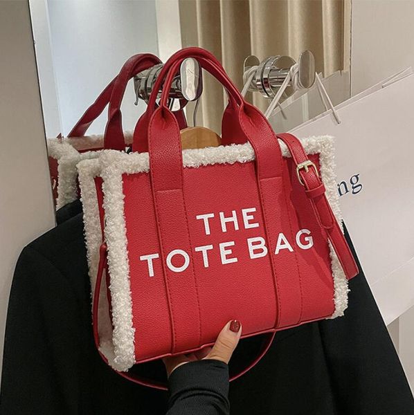 women bags classic the tote bags fashion leather lamb hair splicing shopping package clutch handbag luxury brand designer evening bagss
women bags classic the tote bags fashion leather lamb hair splicing shopping package clutch handbag luxury brand designer evening bagss
