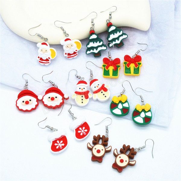 acrylic dangle earrings christmas tree santa claus snowflake drop earring for women christmas new year party jewelry, Silver
acrylic dangle earrings christmas tree santa claus snowflake drop earring for women christmas new year party jewelry, Silver
