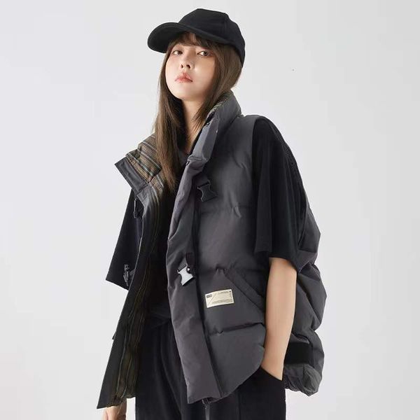 women's vests couple models down cotton men's and same autumn winter outer wear casual loose jacket 221117, Black;white
women's vests couple models down cotton men's and same autumn winter outer wear casual loose jacket 221117, Black;white