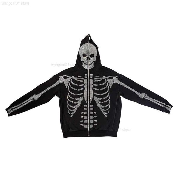 men's jackets sketon oversized full zip up over face evil skull y2k rhinestone diamond hoodies harajuku grunge goth punk women men 2022, Black;brown
men's jackets sketon oversized full zip up over face evil skull y2k rhinestone diamond hoodies harajuku grunge goth punk women men 2022, Black;brown
