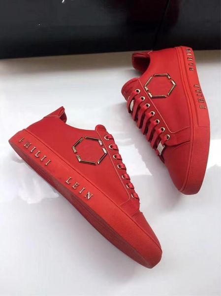 mens leather casual shoes trainer metal decoration men genuine leathers joining together sneakers designer brand with calf color matching202, Black
mens leather casual shoes trainer metal decoration men genuine leathers joining together sneakers designer brand with calf color matching202, Black
