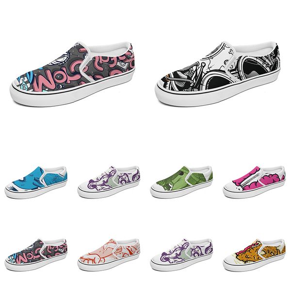 men women custom slip on canvas shoes anime cartoon animal design diy word black white blue red outdoor mens trainer 176
men women custom slip on canvas shoes anime cartoon animal design diy word black white blue red outdoor mens trainer 176