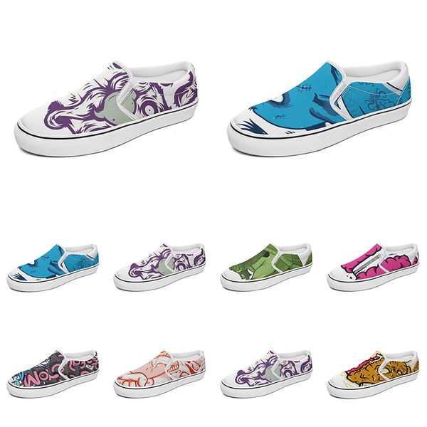men women custom slip on canvas shoes anime cartoon animal design diy word black white blue red outdoor mens trainer 197
men women custom slip on canvas shoes anime cartoon animal design diy word black white blue red outdoor mens trainer 197